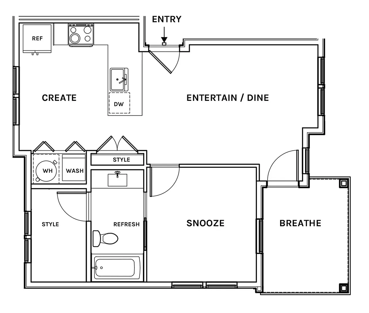Floor plan A4