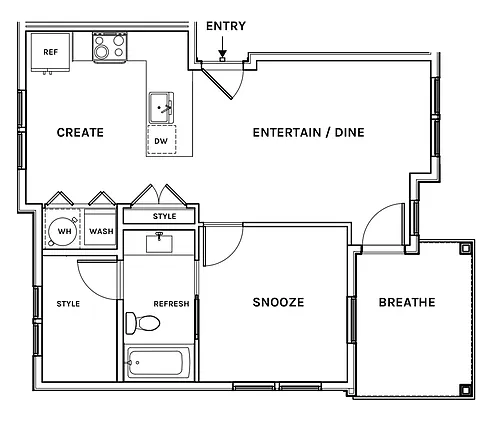 Floor plan A4