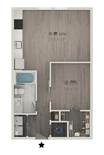 Floor plan TIDE