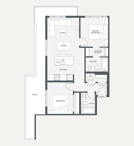 Floor plan D1b
