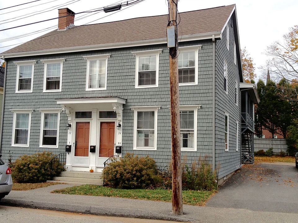 Second Floor Right side
Two top floor right windows on Middle St and two windows in driveway.