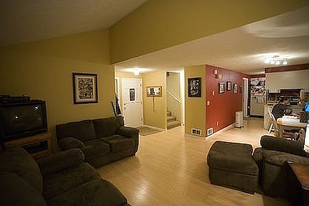 view from sliding glass door