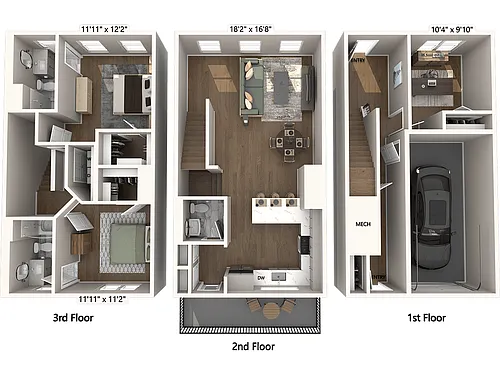 Floor plan BT4-D-Signature