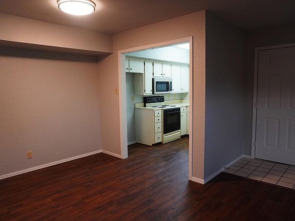 Dining room and kitchen