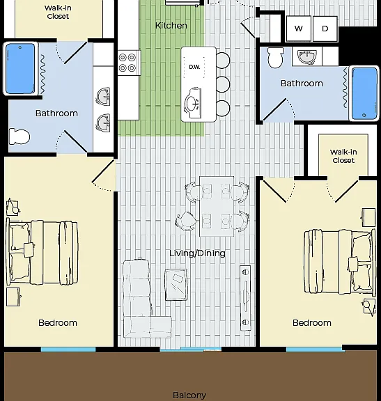 Woodmont Commons Apartments — Photo 45