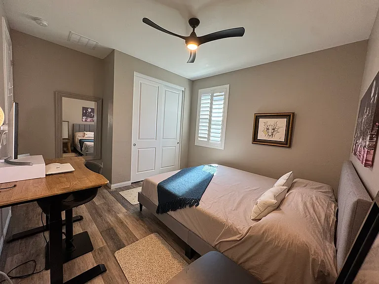 Another view of second bedroom