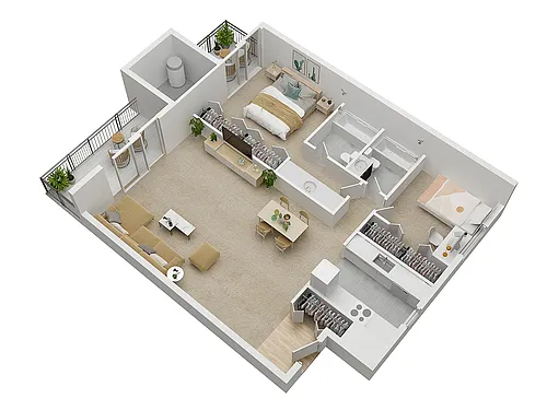 Floor plan The George