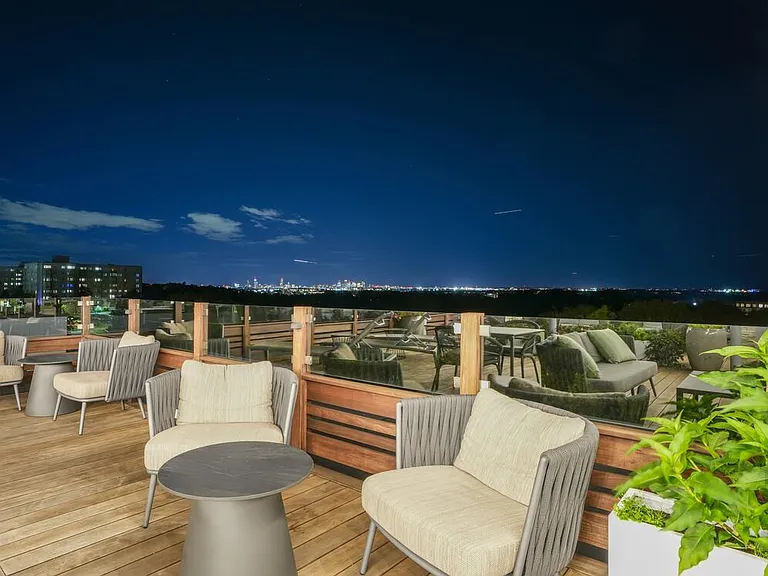 Rooftop lounge