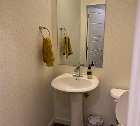 Actual Photo of powder room , main floor