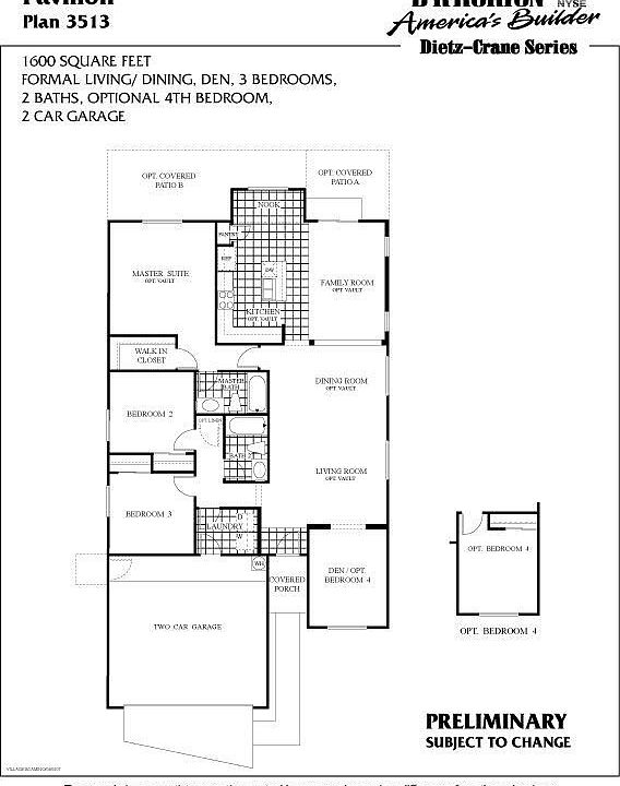 Pavilion Floor Plan