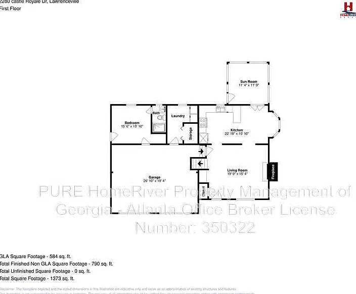 3 bed, 2.0 bath, 1704 sqft, $1,795 — Photo 2