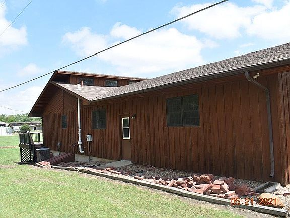 west side of house