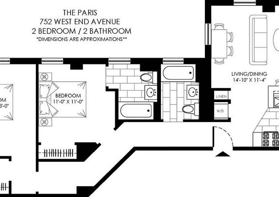 2nd image of 752 W End Ave APT 20C