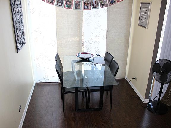 Dining Area w/ Sliders to patio