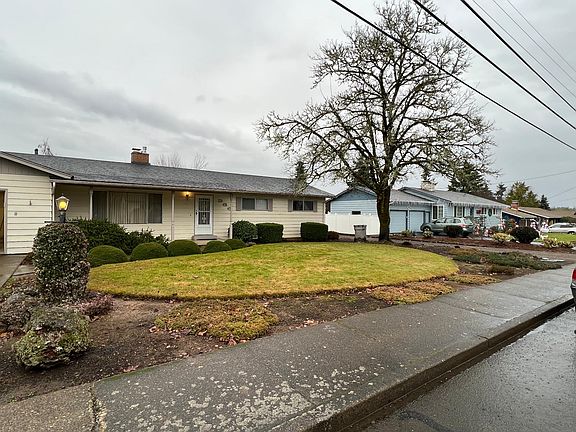 Angled view from street rainy season