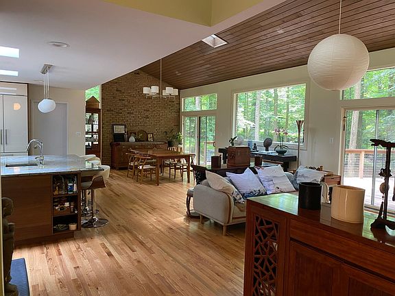 View from entry foyer