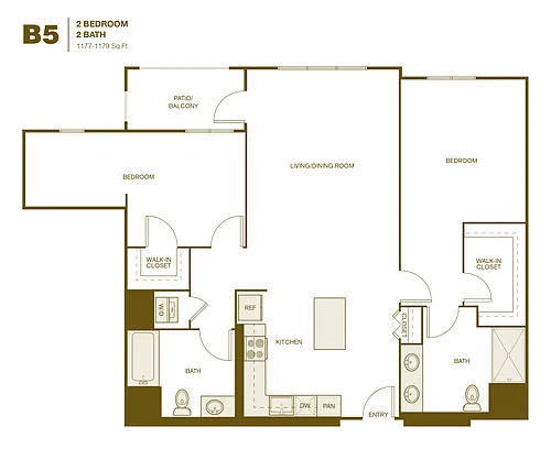 Floor plan B5