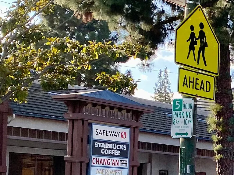 walking distance to groceries and coffee breaks