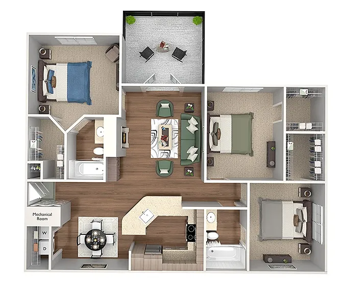 Floor plan C1