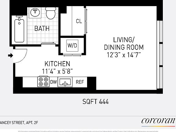 2nd image of 208 Delancey St #2F