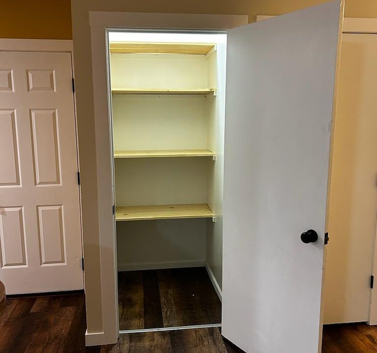Pantry Closet or Storage closet off living room.