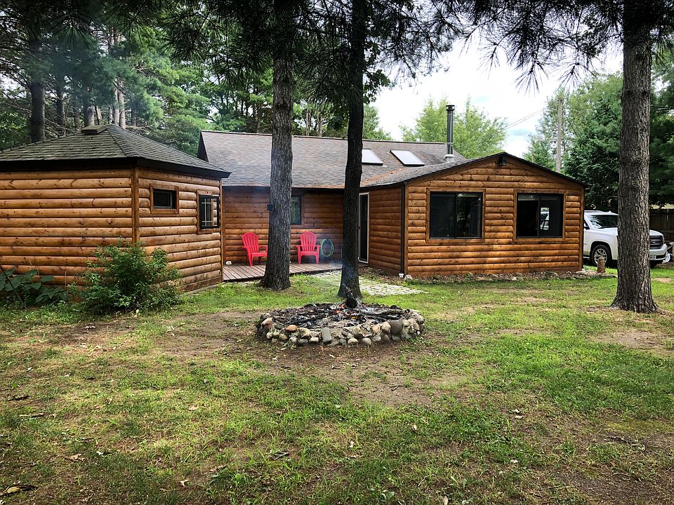 Cabin and bunk house
