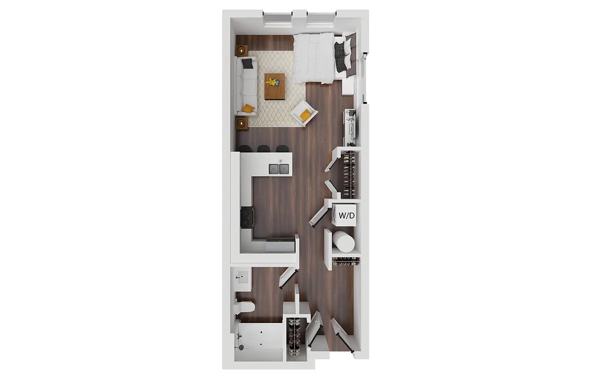 Floor plan Davis 500