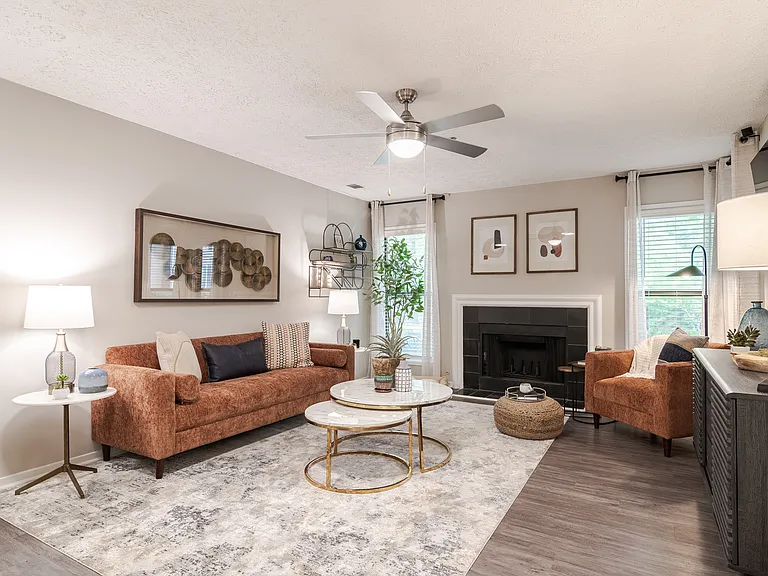 Newly Renovated Living Room