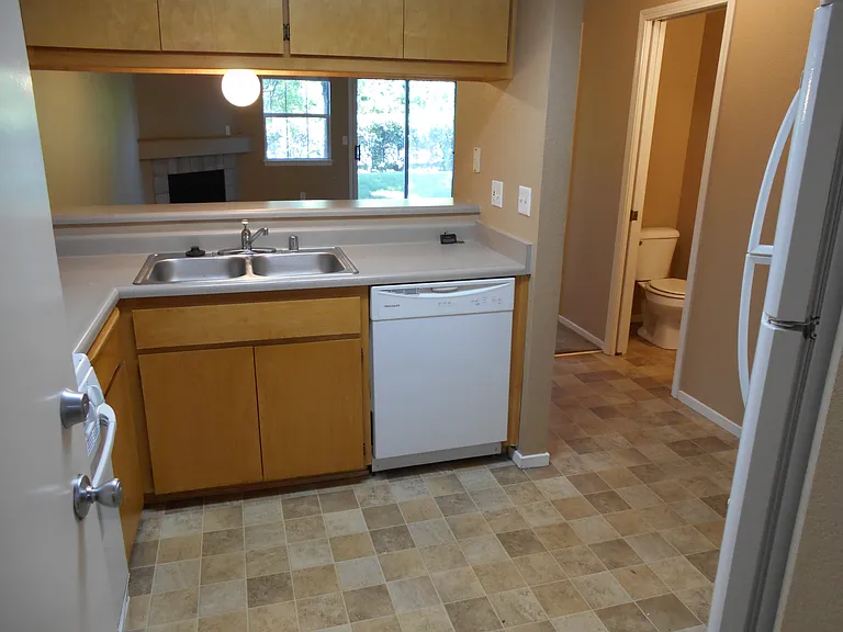 Kitchen from Garage Entry
