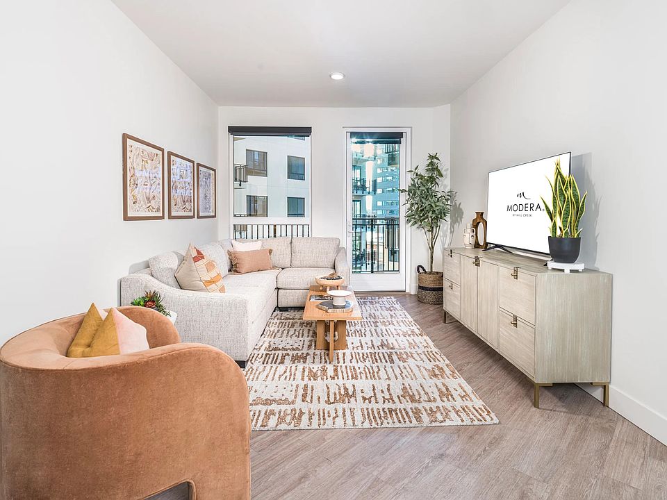 Embrace the perfect harmony of style and function within the spacious open floor plans at Modera Golden Triangle. Your modern living journey begins here.