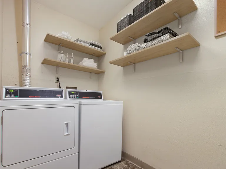 Shared laundry facilities