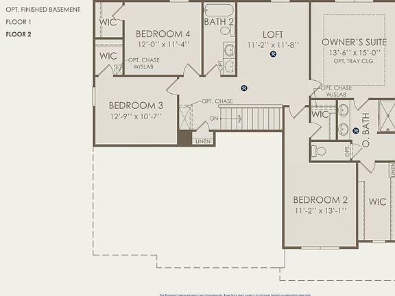 Floor Plan, Quick Move-In Home, Floor 2