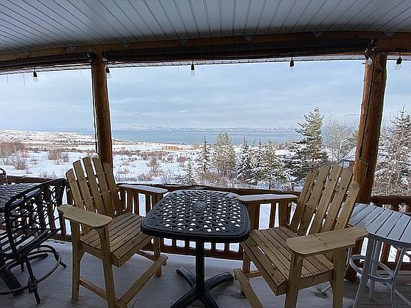 View from the back deck