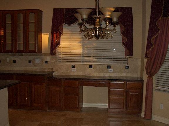 Built-in Desk in Kitchen