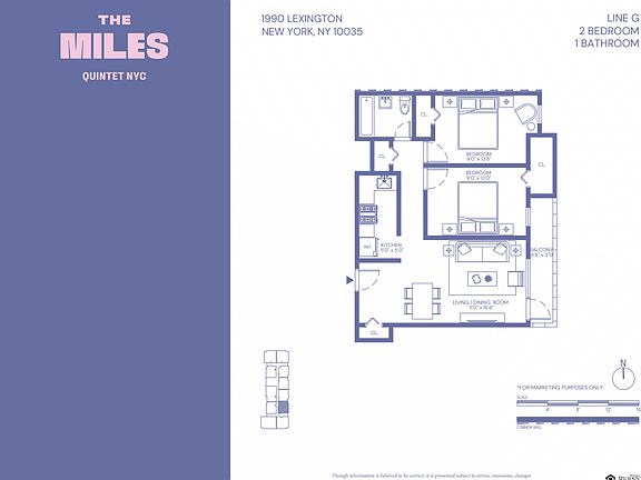 2nd image of 1990 Lexington Ave APT 25G