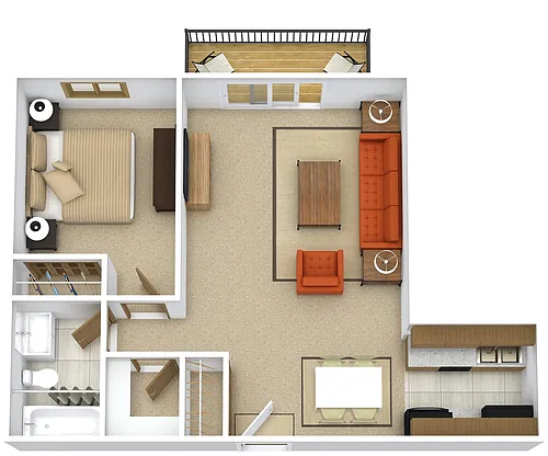 Floor plan Maple