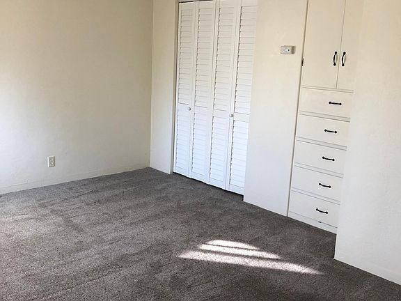 Master Bedroom with built in cabinet