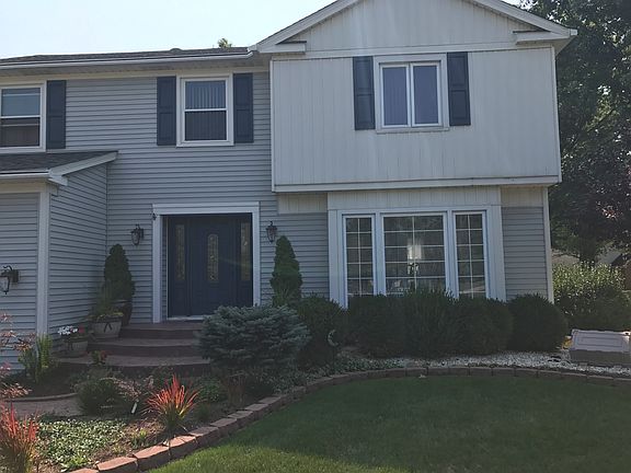 Elegant front entrance