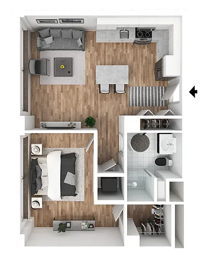 Floor plan The Lincoln