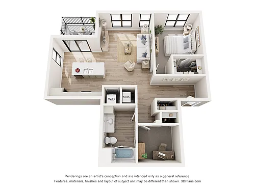 Floor plan C1M