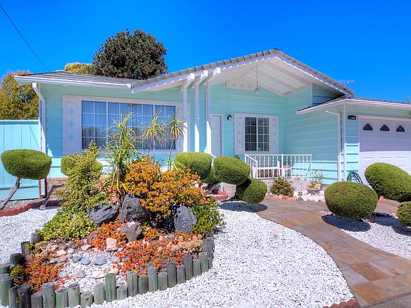 Front of Home with Garden