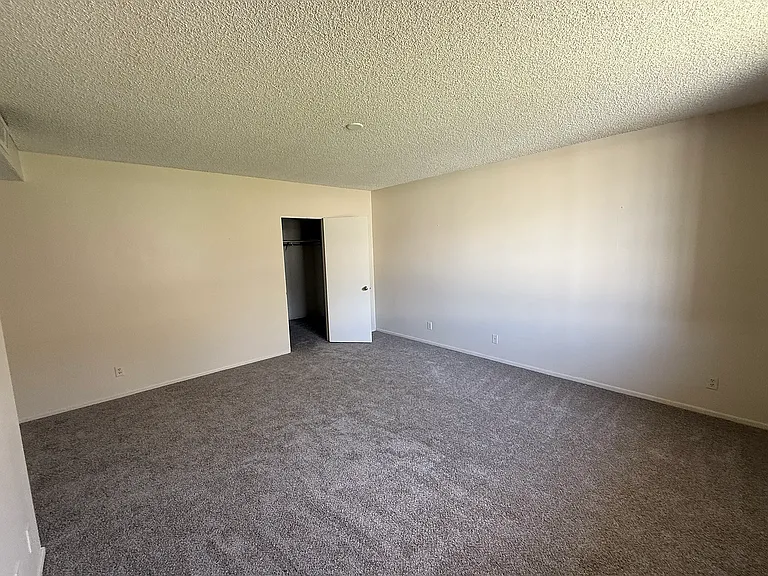 Second Bedroom with door to walk-in closet