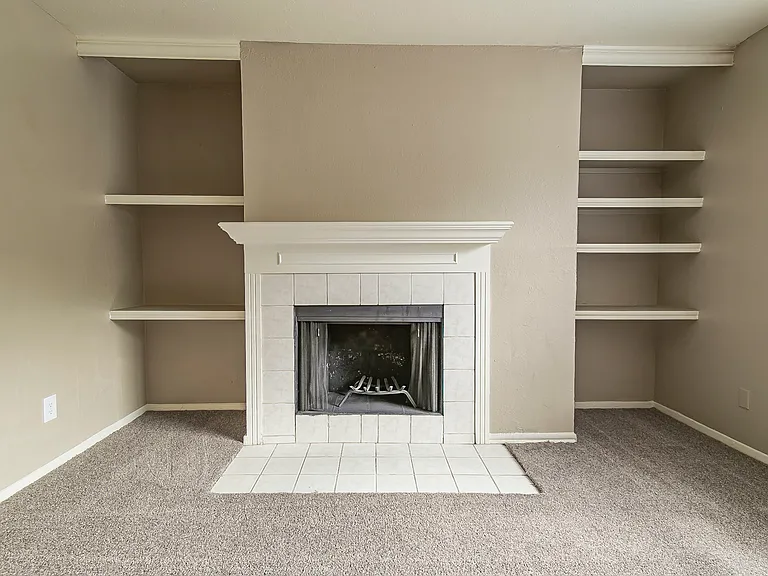 Wood Burning Fireplace
