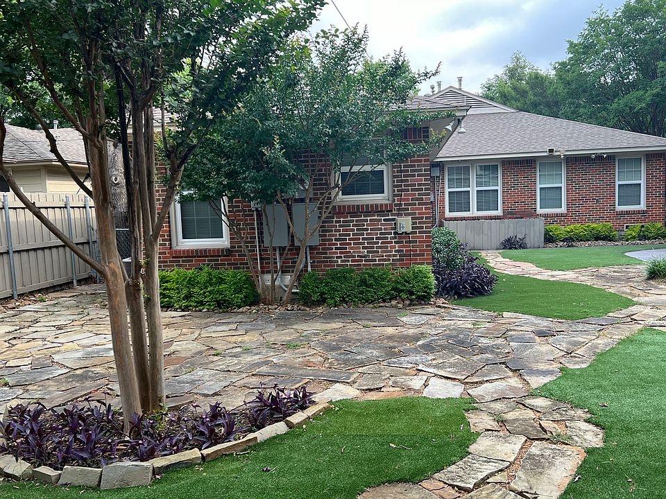 Back patio area