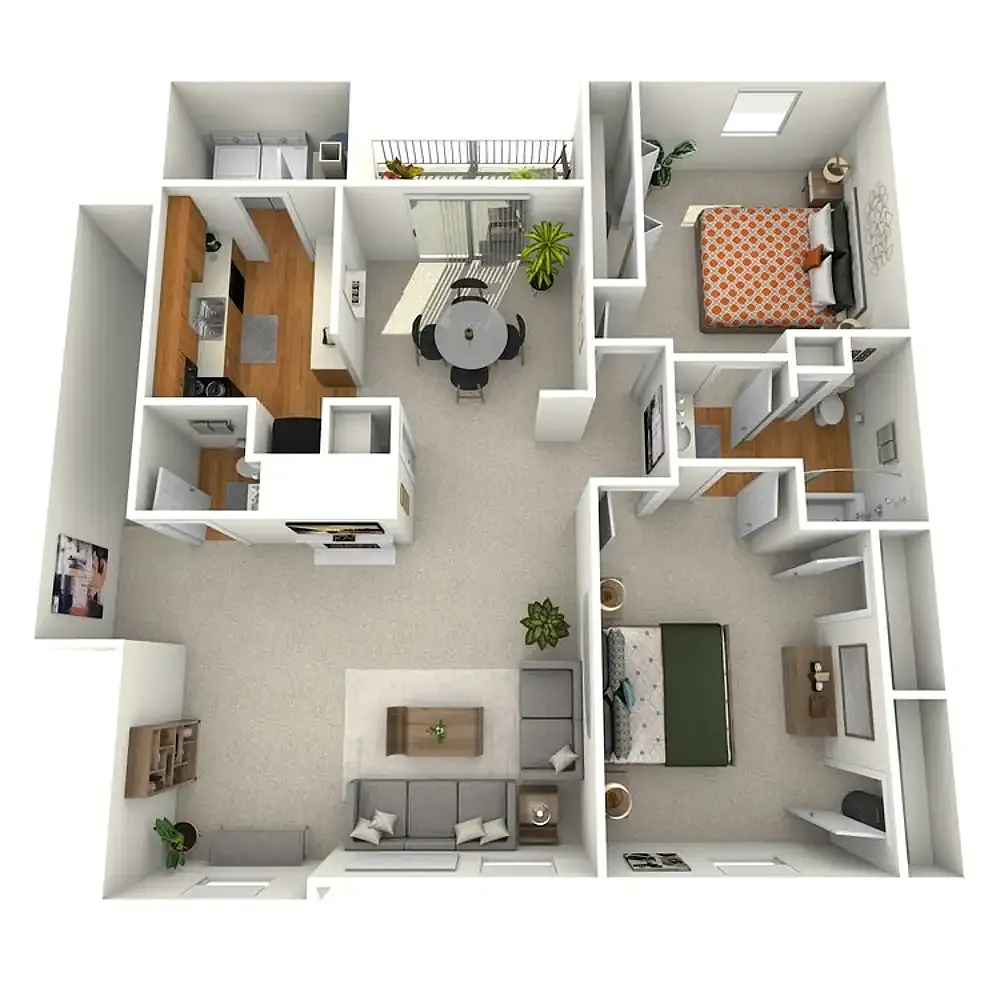 Floor plan Brighton Deluxe Classic