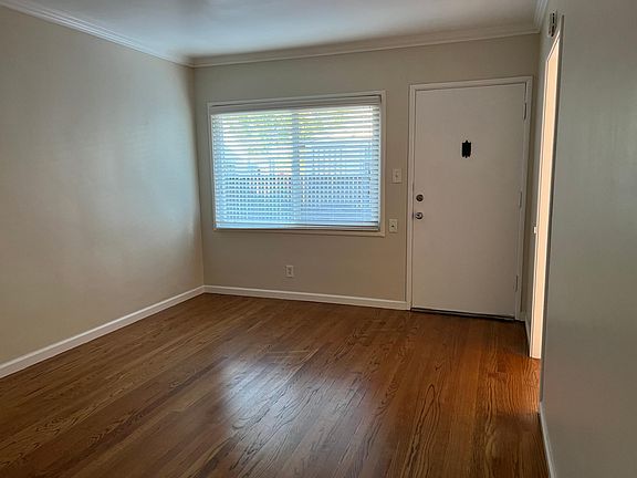 Living room, looking at front door