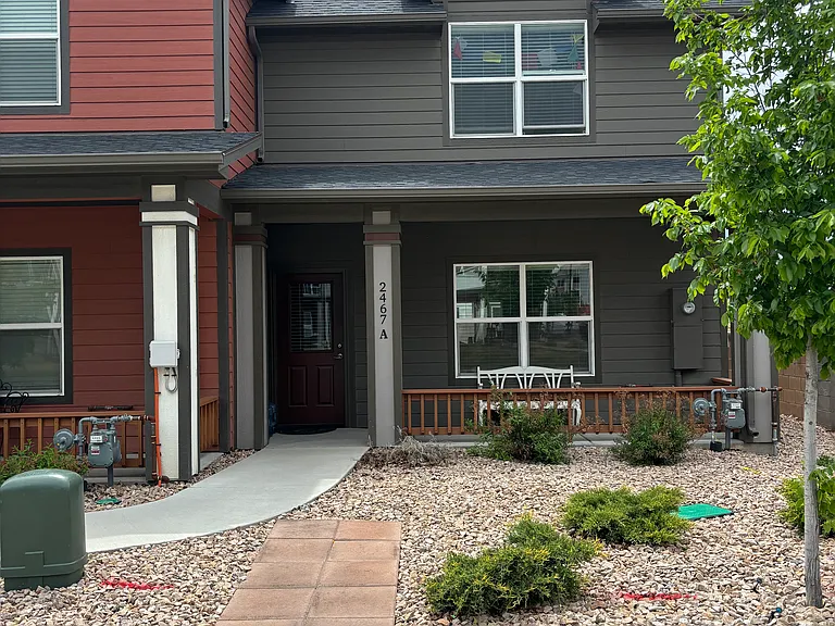 Front Entry with private porch