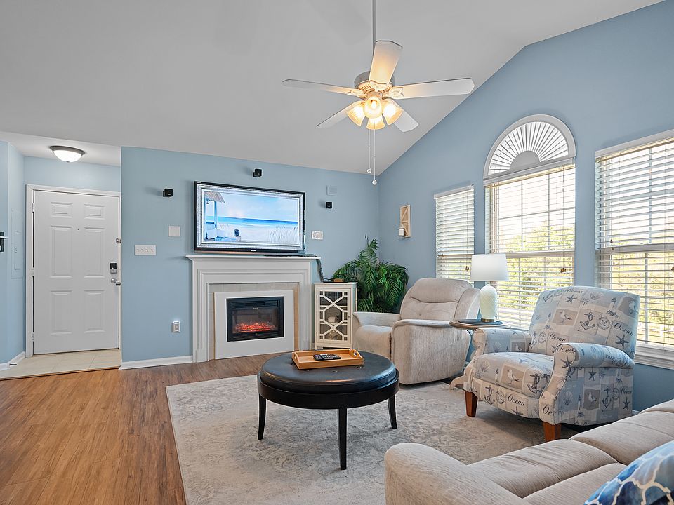Living Room with Surround Sound & Large 65" Smart TV