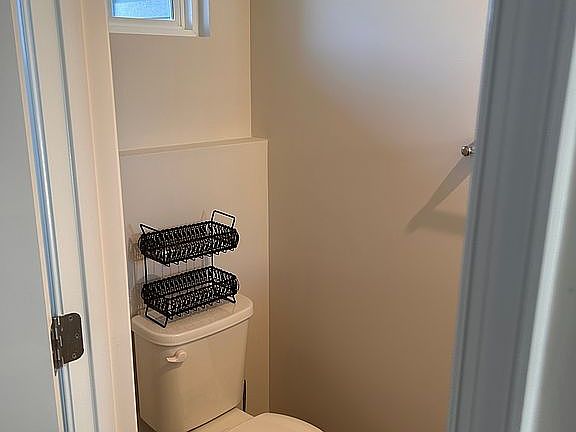 Main level powder room