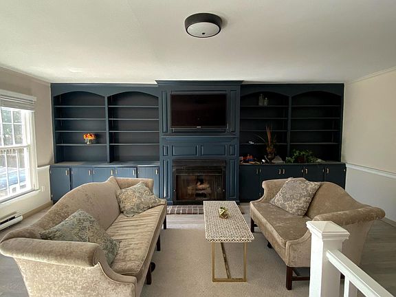 1st living room with fireplace